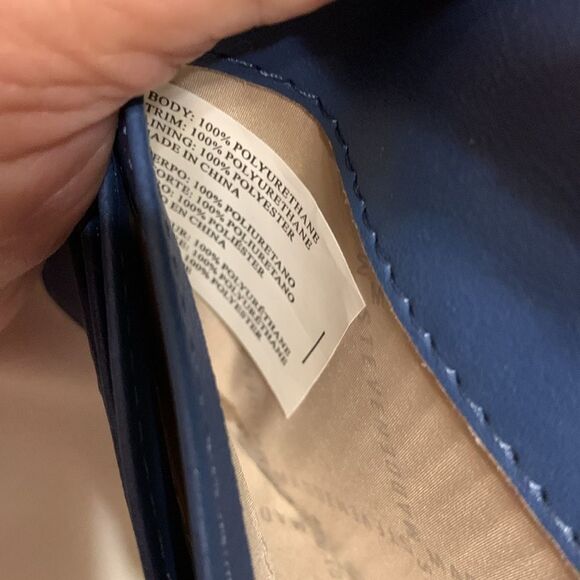 Steve Madden Slimline wallet NWOT snap closure and zipper pocket - Picture 7 of 7